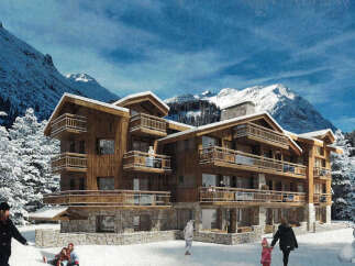 Experience the ultimate in luxury living with this stunning chalet nestled in a picturesque winter wonderland.