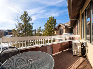 Enjoy breathtaking views from this stunning balcony.