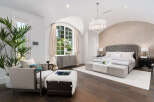 Step into luxury with this stunning bedroom, boasting a modern design and elegant finishes.