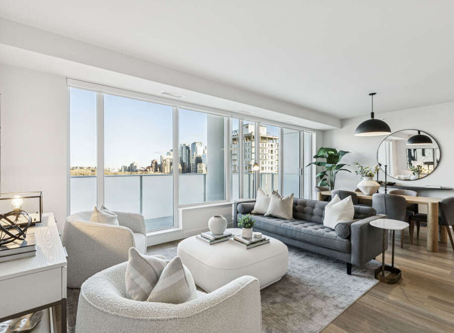 Experience luxury living in this stunning condo with breathtaking city views.