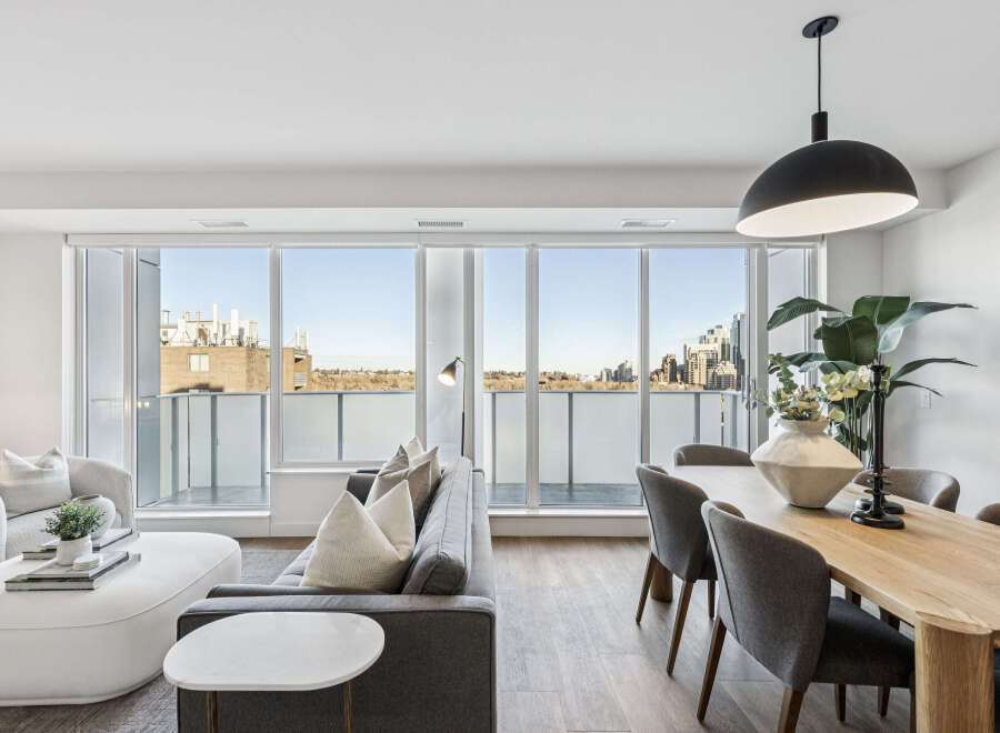 Experience luxury living in this stunning condo with breathtaking city views.