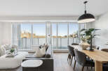 Experience luxury living in this stunning condo with breathtaking city views.