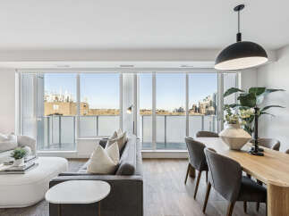 Experience luxury living in this stunning condo with breathtaking city views.