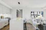 Experience modern luxury in this stunning open-concept living space.