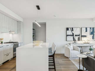 Experience modern luxury in this stunning open-concept living space.