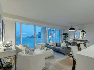 Experience luxury living in this stunning condo with breathtaking city views.