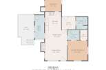 Discover this inviting home featuring a well-designed floor plan with a total of 884 sq.