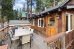 Enjoy the tranquility of this charming cabin nestled in a serene wooded setting.