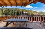 Enjoy breathtaking mountain views from this charming property.