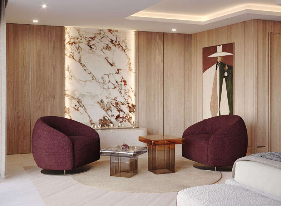 Experience luxury living in this stunning property, featuring a beautifully designed living area.