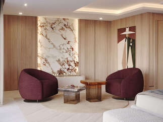 Experience luxury living in this stunning property, featuring a beautifully designed living area.