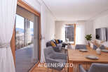Experience modern living in this stunning apartment with breathtaking mountain views.