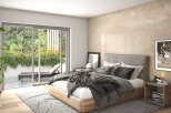 Experience luxury living in this stunning bedroom.