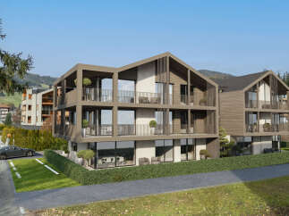 Experience modern alpine living in this stunning multi-unit property, featuring contemporary architecture with warm wood accents and expansive balconies perfect for enjoying mountain views.