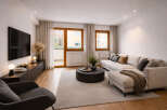 Step into modern elegance with this stunning living room.
