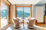 Experience breathtaking mountain views from this stunning property.