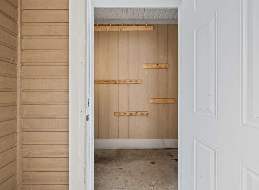 Step into this inviting space, perfect for organizing and storing your belongings.