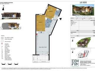 Discover the charm of Le Kos in Saint-Jean-de-Sixt! This stunning property features a well-designed layout with a spacious living area, including a kitchen, two bedrooms, and a balcony.