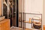 Discover this stunning property featuring a modern shower enclosure, perfect for a refreshing start to your day.