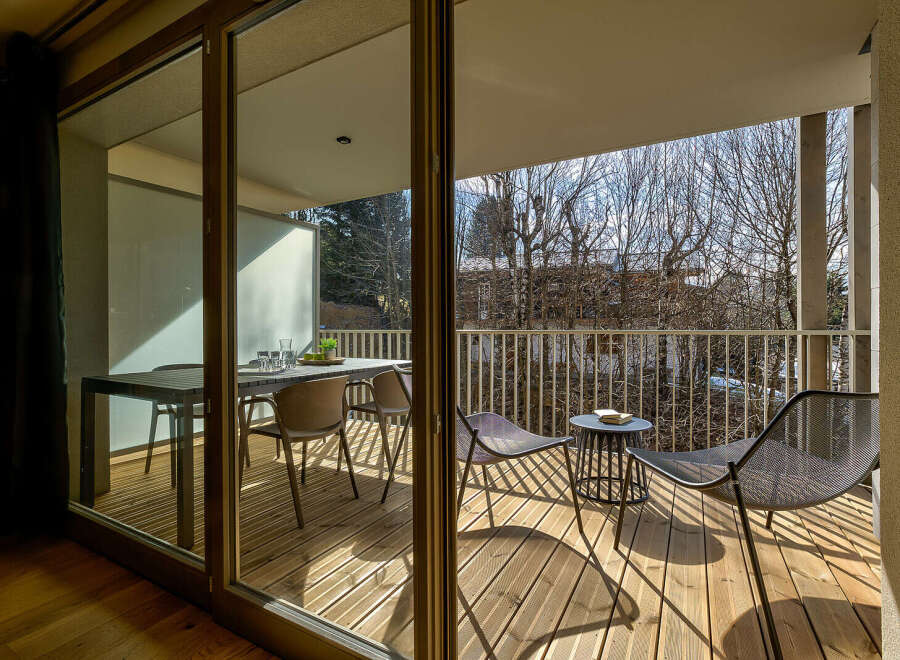 Enjoy the tranquility of this stunning balcony, perfect for relaxing and entertaining.