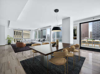 Experience luxury living in this stunning condo with breathtaking city views.
