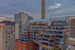 Discover luxury living in this stunning high-rise condo featuring modern architecture and breathtaking city views.