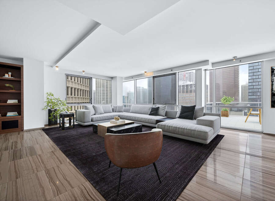 Experience luxury living in this stunning condo with breathtaking city views.