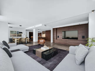 Experience luxury living in this stunning modern apartment.