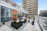 Experience luxury living at its finest with this stunning rooftop terrace.