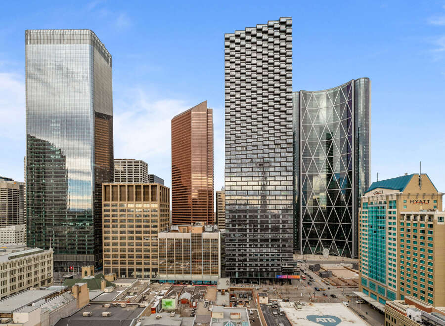Explore the stunning skyline of Calgary, Alberta, featuring modern architectural marvels.