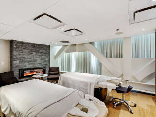 Indulge in ultimate relaxation within this serene spa-like retreat.