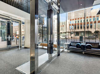 Step into luxury with this stunning property entrance.