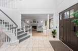Step into luxury with this stunning entryway.