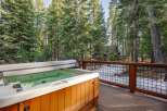 Enjoy the ultimate relaxation in this stunning property featuring a luxurious hot tub.