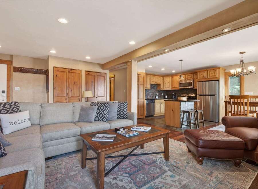 This stunning property boasts a spacious living area, perfect for relaxation and entertaining.