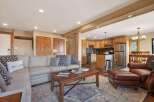 This stunning property boasts a spacious living area, perfect for relaxation and entertaining.