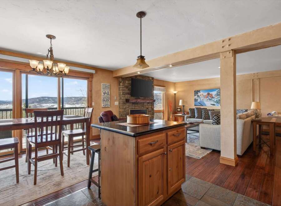 This stunning property boasts a beautifully designed kitchen with a stylish island, perfect for culinary enthusiasts.