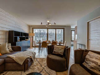 Experience modern living in this stunning property, featuring a spacious open-plan layout perfect for entertaining.