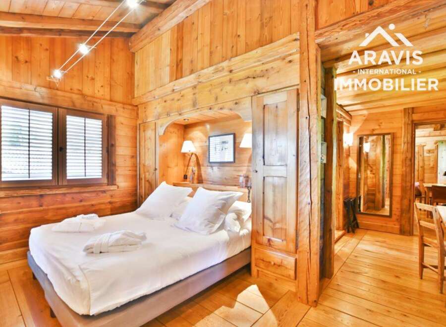 Experience the warmth of this stunning wooden chalet, perfect for a cozy retreat.