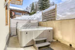 Enjoy the ultimate relaxation in this stunning property featuring a luxurious hot tub.