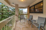 Enjoy breathtaking views from this charming balcony.