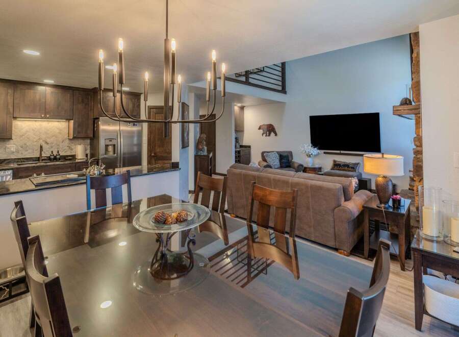 Step into luxury with this stunning property, featuring a spacious open-concept living area perfect for entertaining.