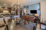 Step into luxury with this stunning property, featuring a spacious open-concept living area perfect for entertaining.