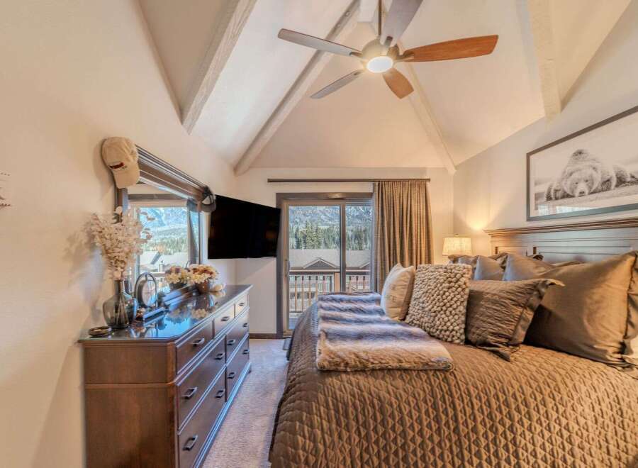 Experience luxury and comfort in this stunning bedroom.