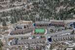 Discover luxury living in this stunning mountain property, featuring modern townhomes with breathtaking views.