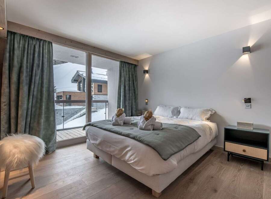 Experience luxury and comfort in this stunning bedroom.