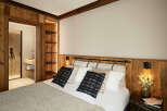 Experience luxury and comfort in this beautifully designed bedroom.