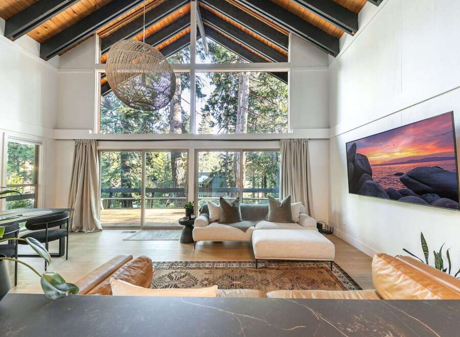 Experience the epitome of modern living in this stunning property, boasting a spacious and light-filled interior.