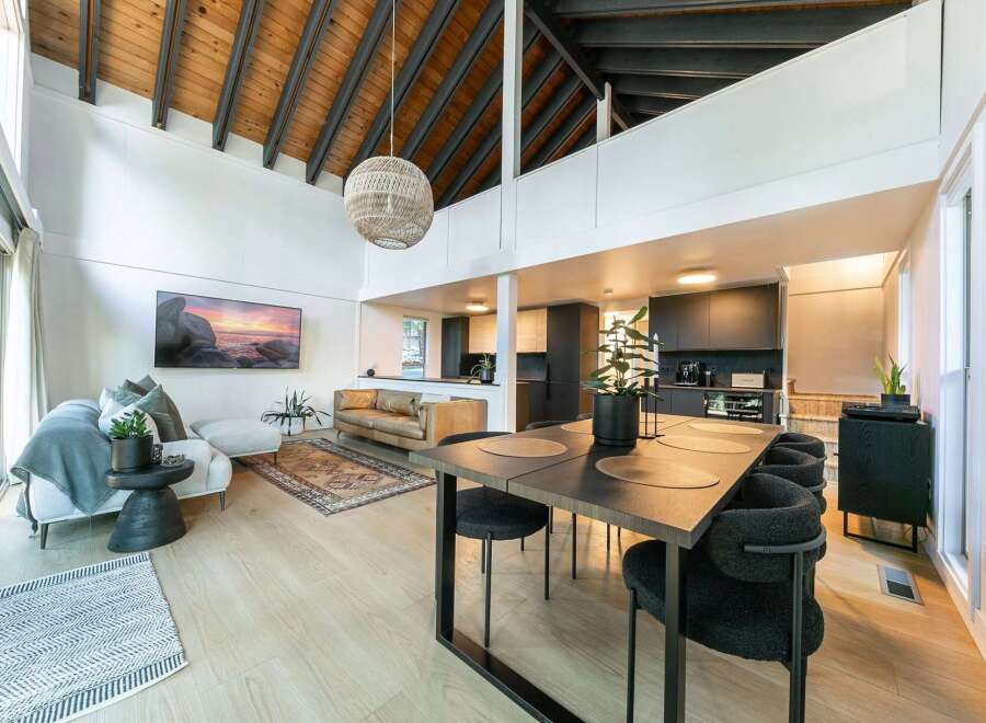 Experience modern living in this stunning property, featuring a spacious open-concept design perfect for entertaining.