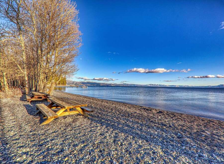 Enjoy breathtaking lake views from this stunning property.